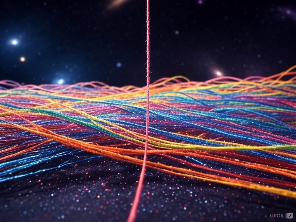 El Misterio Cósmico Desvelado: La Teoría de Cuerdas Como Respuesta Única al Universo