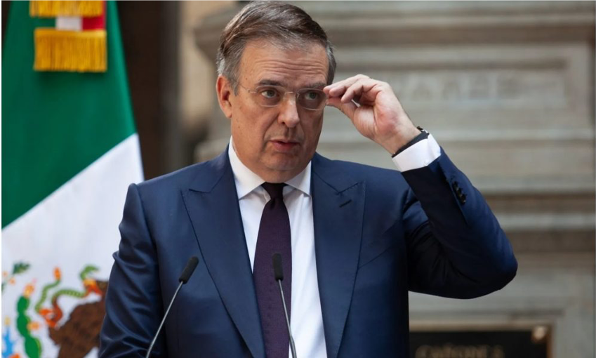 Ebrard convocado de urgencia a Palacio Nacional por aranceles de Trump
