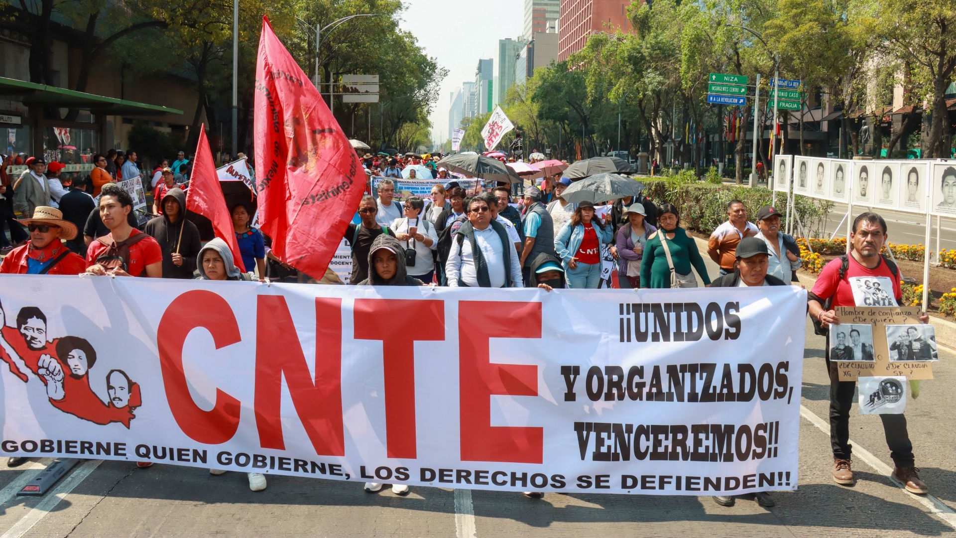 Se enciende la protesta: CNTE marcha al Zócalo y anuncia más paros en marzo