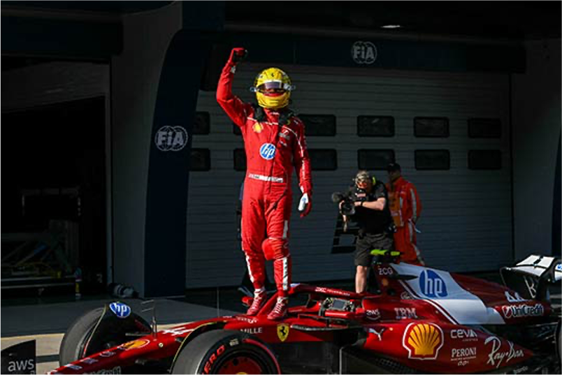 ¡Hamilton sorprende! Se lleva la pole en la sprint del GP de China
