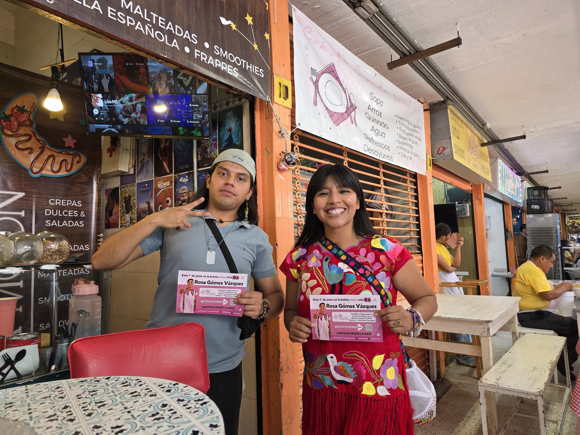 Rosa Gómez Vázquez: justicia con paz y equidad desde el mercado de Jamaica