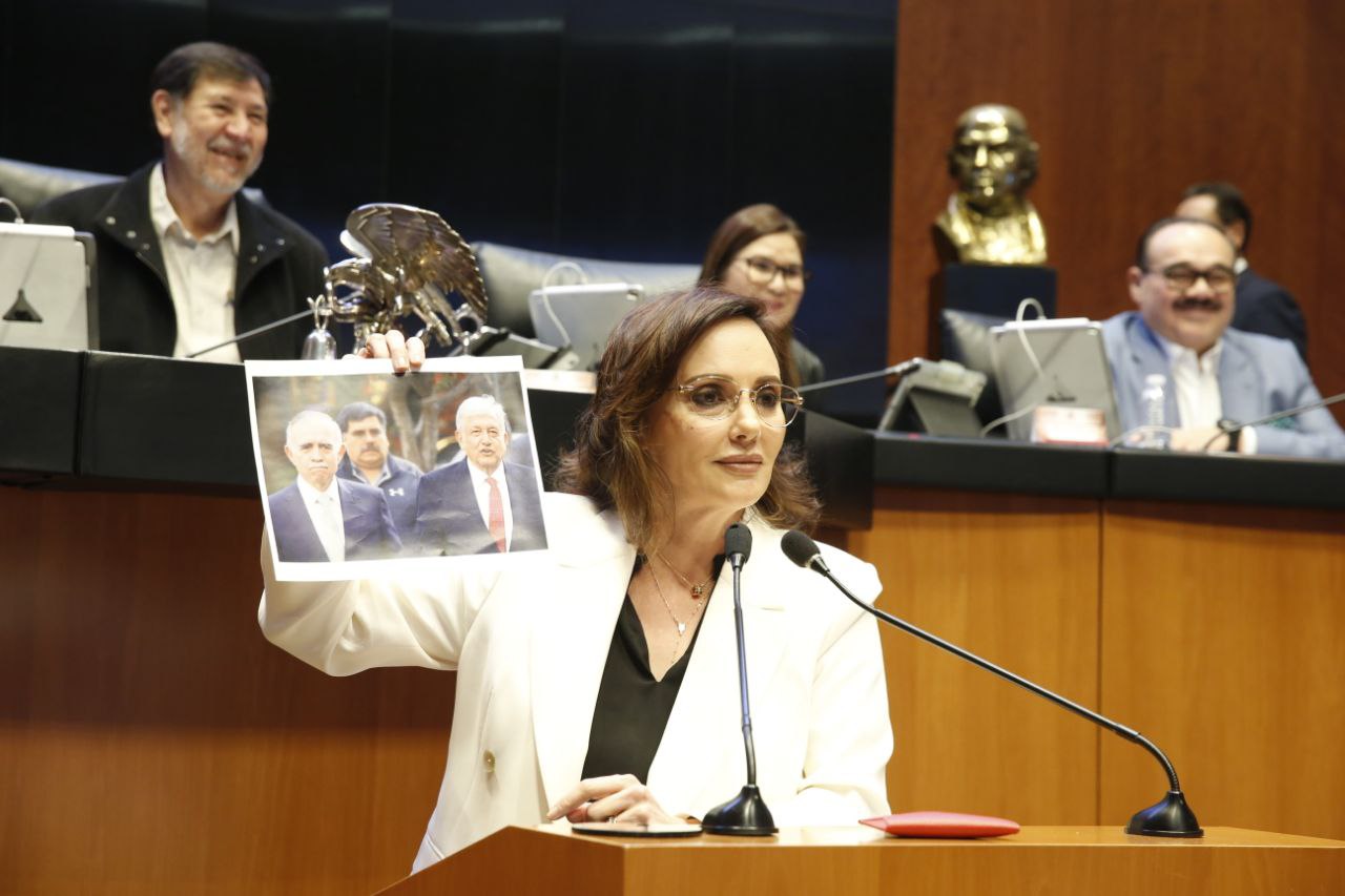 Lilly Téllez Expone Lavado de Dinero en Debate Senatorial