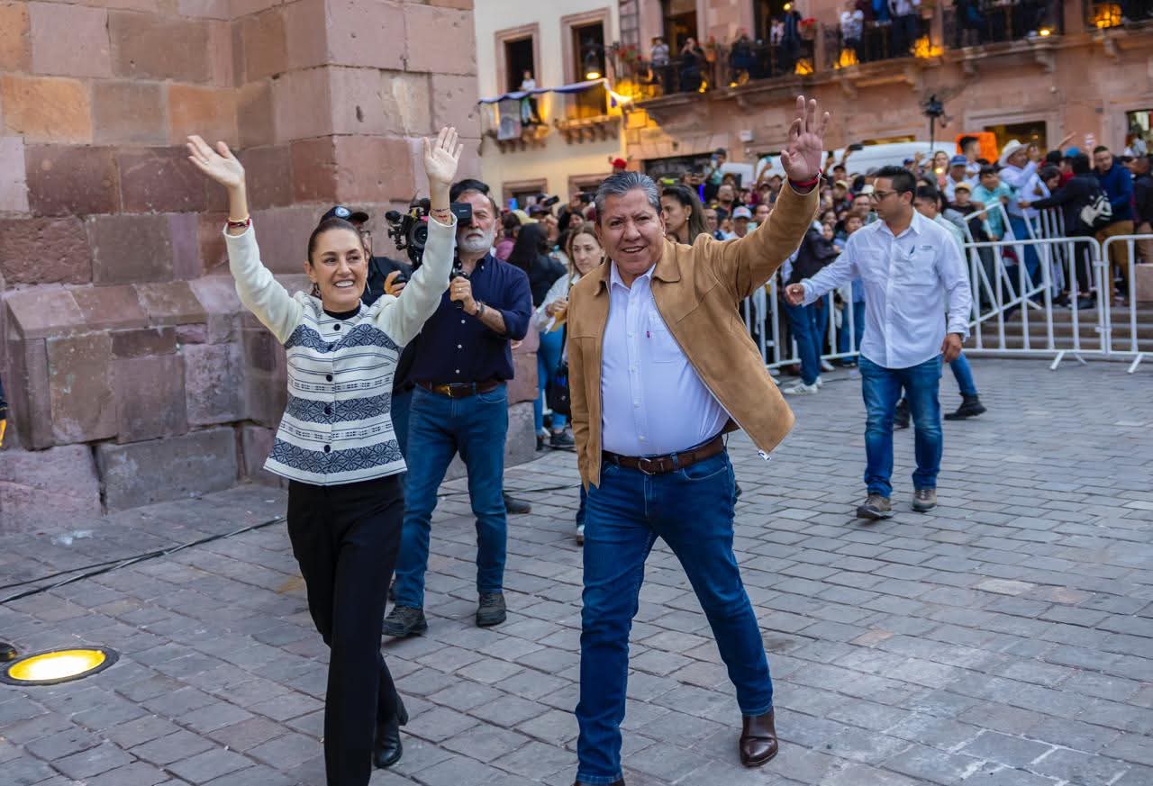 Claudia Sheinbaum elogia avances de Zacatecas: «Un esfuerzo histórico en seguridad y bienestar»